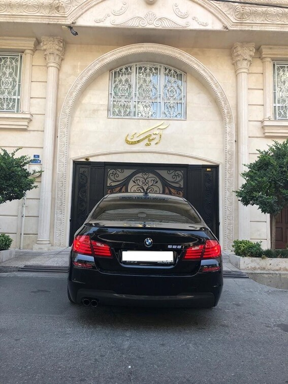 Renting BMW 528 In Iran (4)