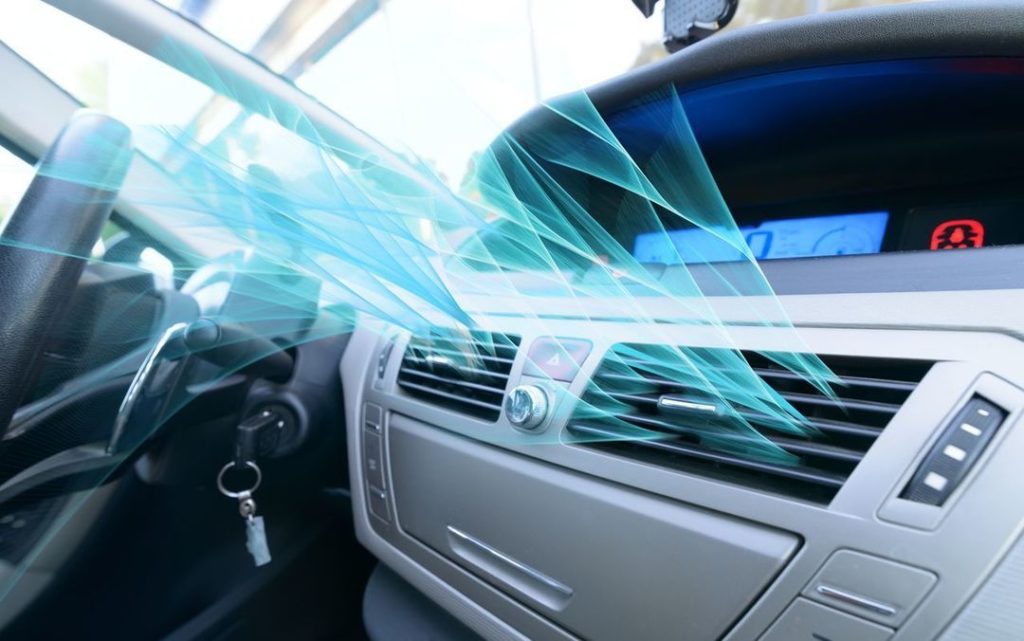 What do you need to do to get a cooler rental car air conditioner