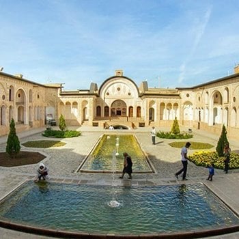 Sights of Kashan with car rental in Iran
